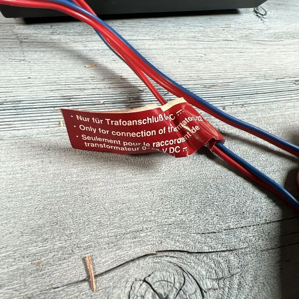 MRC HO Tech II Rail Power 1400 DC Transformer. Tested  Powers On